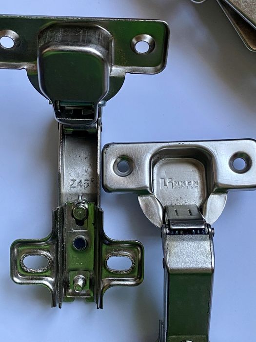 Замок мебельный , петли ДВП/Стекло