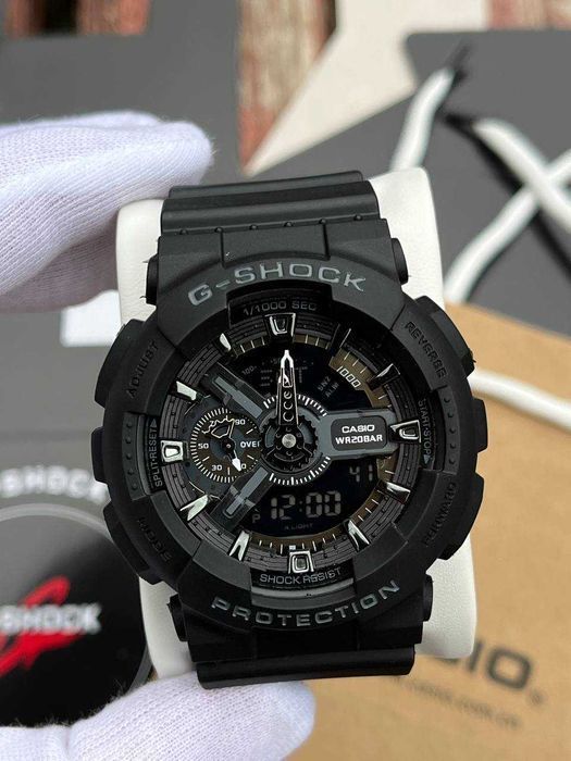 Годинник Casio G-Shock GA-110 Black | часы мужские | Vintage A159 | DW