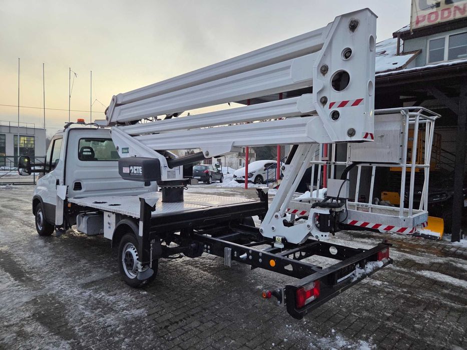 iveco podnośnik koszowy zwyżka 23m cte zed multitel mj isoli palfinger