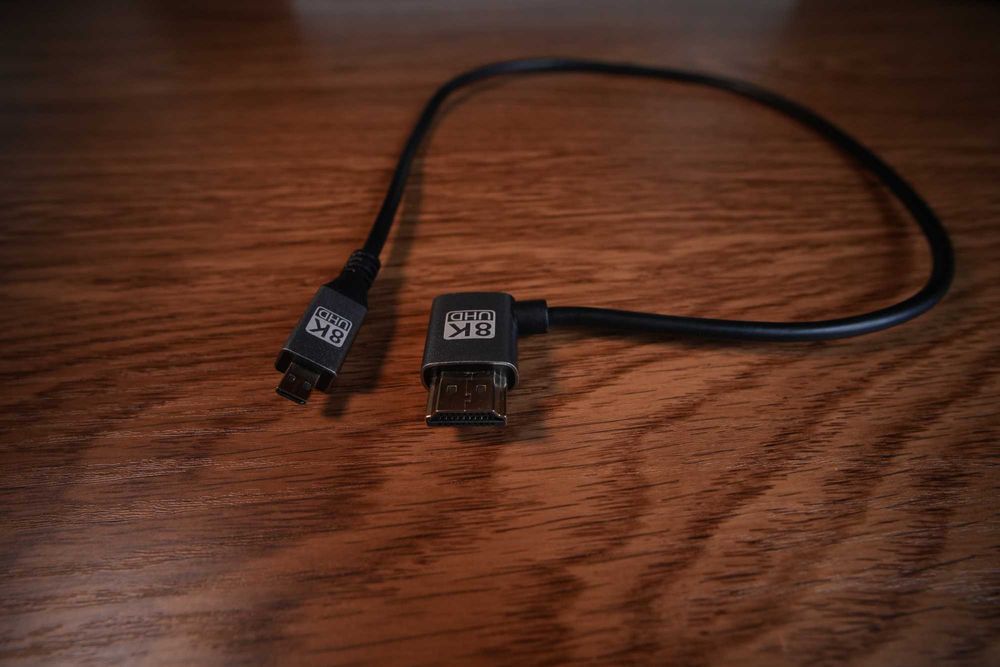 шнур micro hdmi - HDMI кутовый