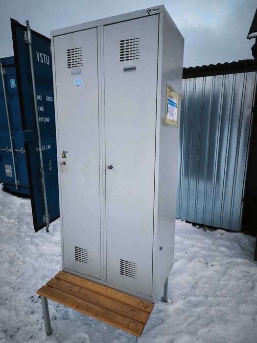 5 Szaf BHP Malow 220x80x50 z Ławką , SANEPID, Pracownicza, Faktura