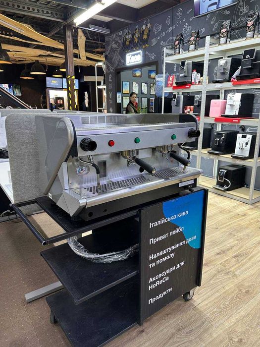 Rancilio 2Gr / Кофеварка / Професійна двопостова кавомашина / Гарантія
