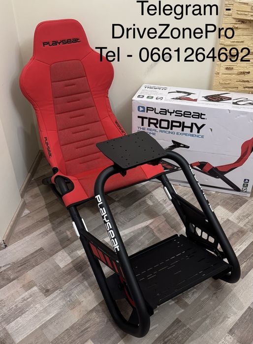 Хороший стан. Ігрове крісло/кокпіт Playseat Trophy Red