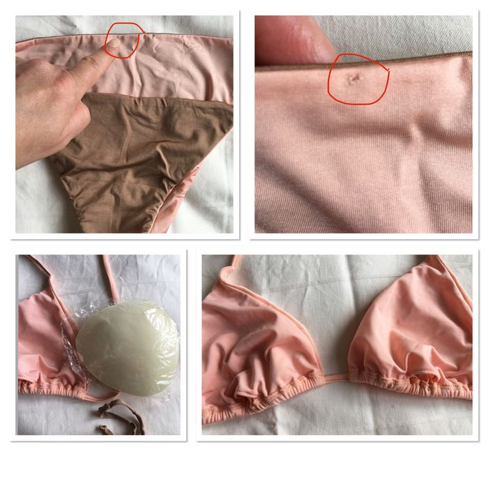 Купальники Calzedonia раздельный персикового цвета размер 75в/M IT3