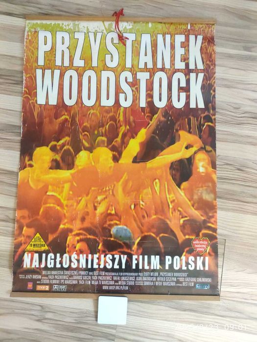 Plakat z filmu Przystanek Woodstock