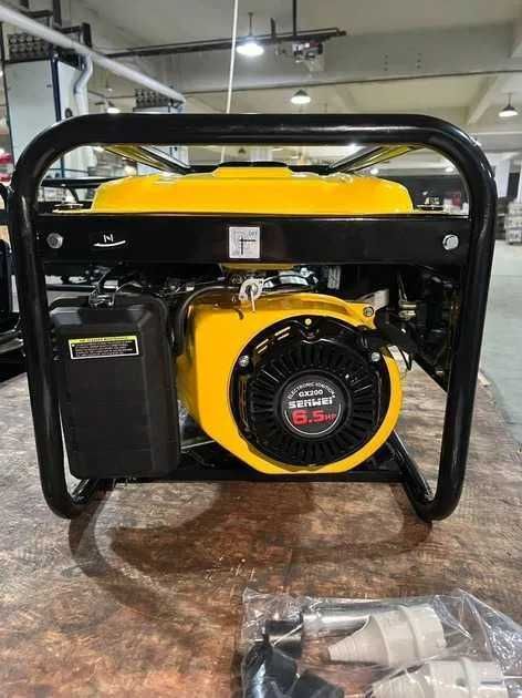 ТЯГНЕ ВЕСЬ БУДИНОК! Генератор бензиновий SENWEI на 3,5 кВт. Однофазний