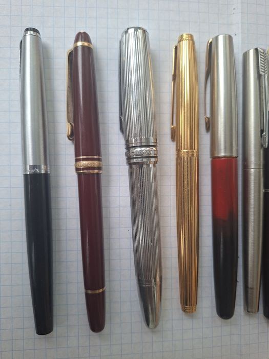 Авторучки монблан,паркер,пилот,СССР