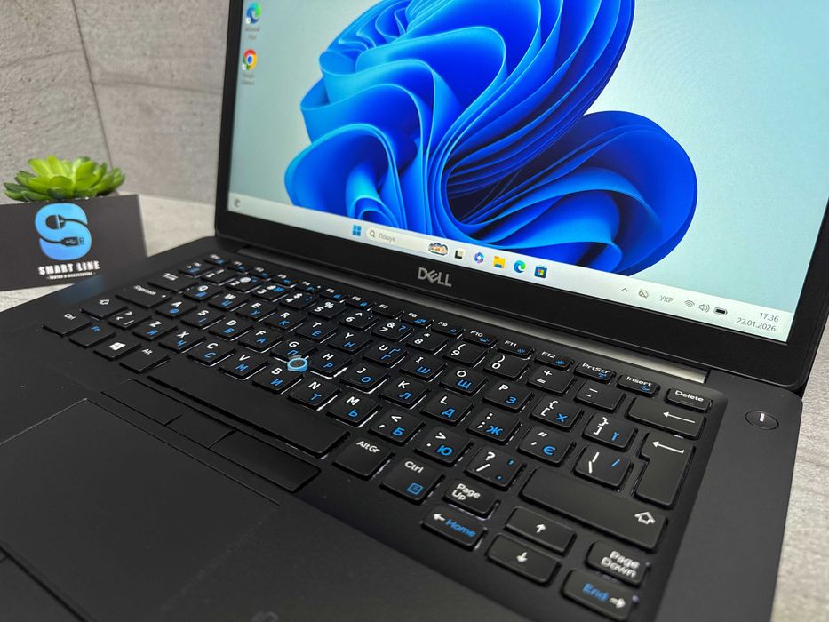 Мультимедійний ноутбук Dell 7490/i5-8250u/256gb ssd/8gb ddr4
