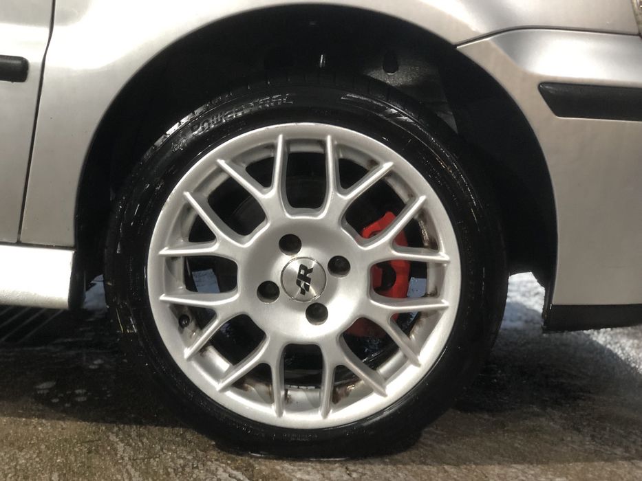 4 jantes + pneus novos 4x100