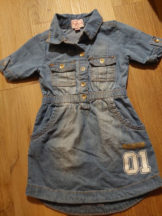 Jeansowa sukieneczka