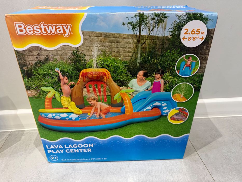 Basen dziecięcy Bestway wodny plac lava lagoon