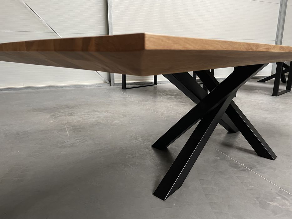 Stół LOFT Industrial lite drewno postarzany rustykalny dębowy