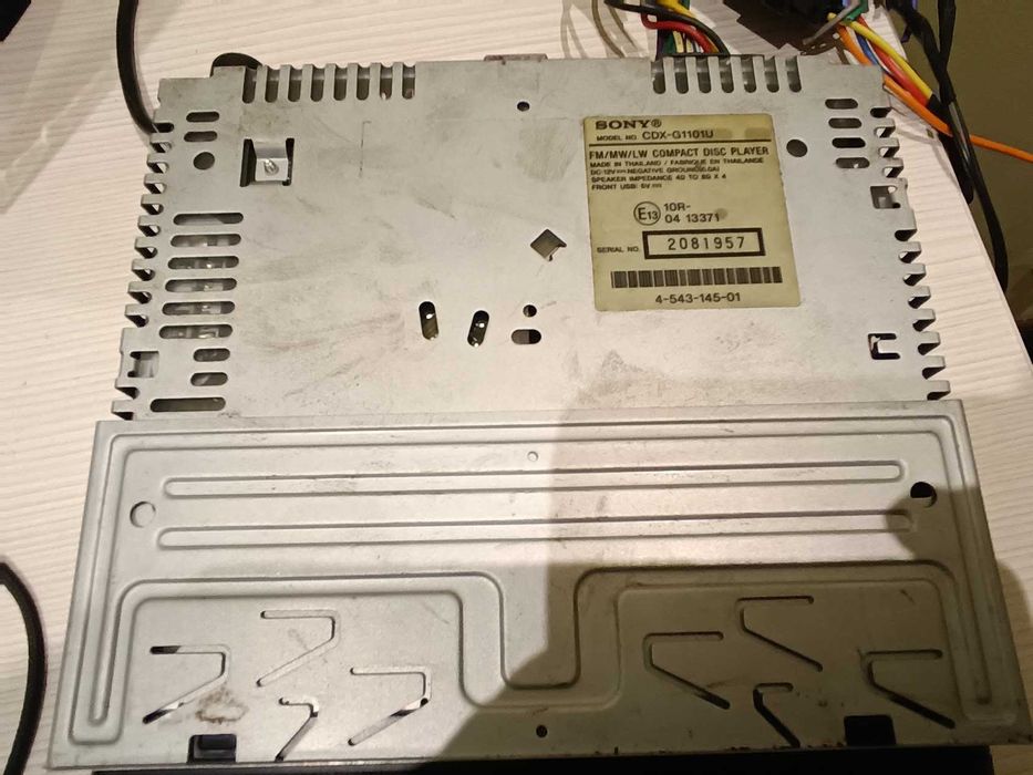 Radioodtwarzacz Sony Usb Aux Tuner