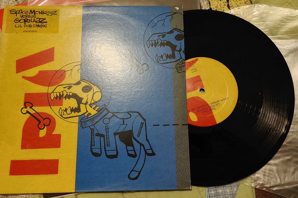 Spacemonkeyz Versus Gorillaz – Lil' Dub Chefin' Vinyl, 10"