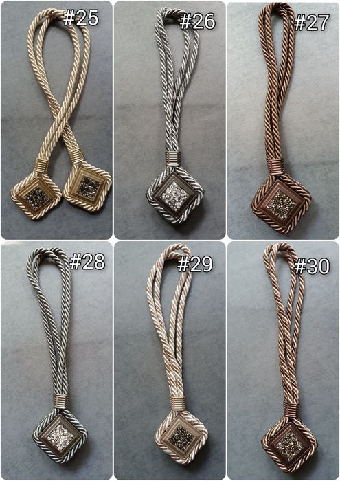 Магніти для штор, тюль, гардины турець підхватикі