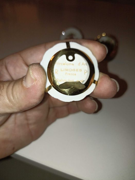 Peças em miniatura de porcelana Limoges