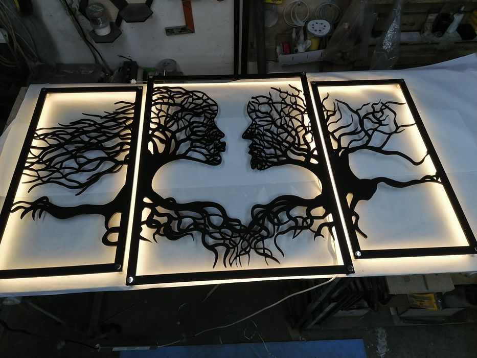 Заготовки з фанери, декор, коробки, годинники, мох стабілізований