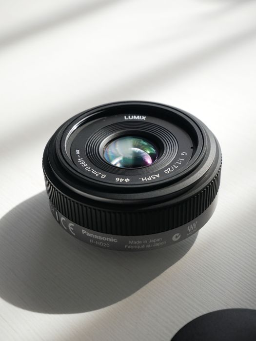 Obiektyw M4/3 Panasonic Lumix 20mm F/1.7 ASPH