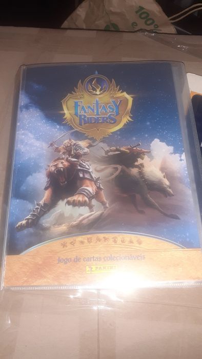 Fantasy Riders caderneta cartas jogo panini