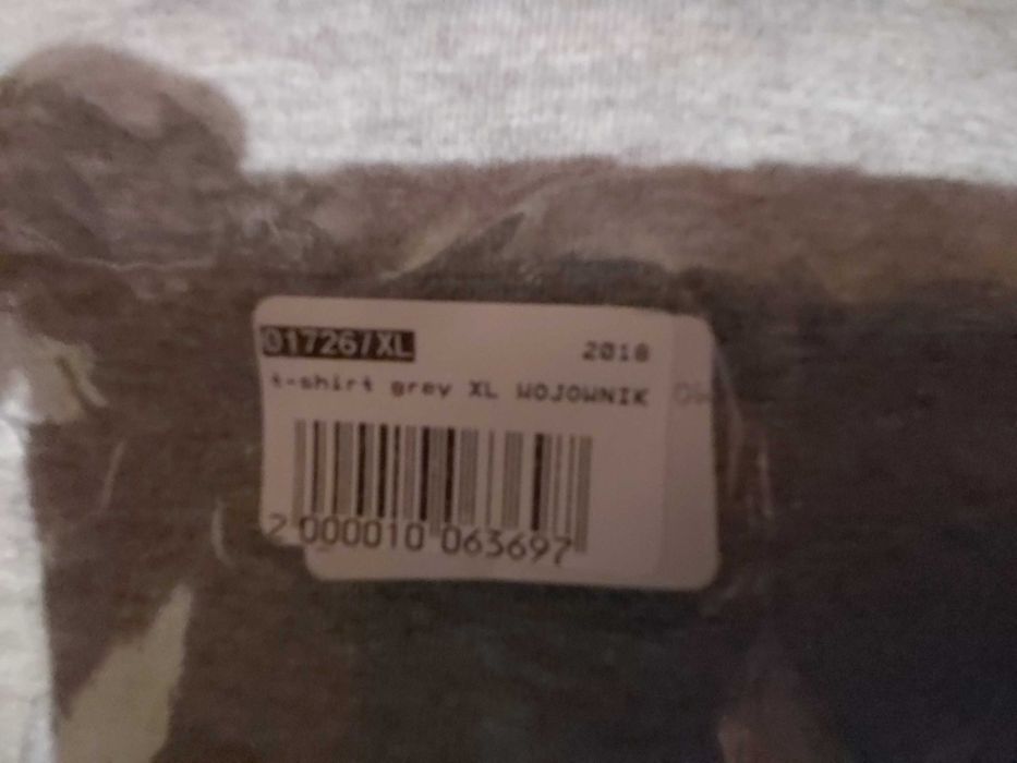 Obniżka ceny: Nowy oryginalny t-shirt Wojownik XL GREY