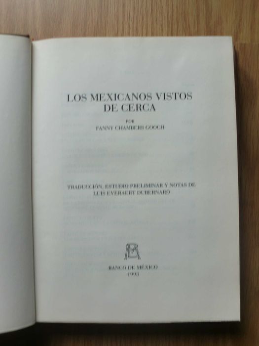 Los Mexicanos Vistos de Cerca
de Fanny Chambers Gooch