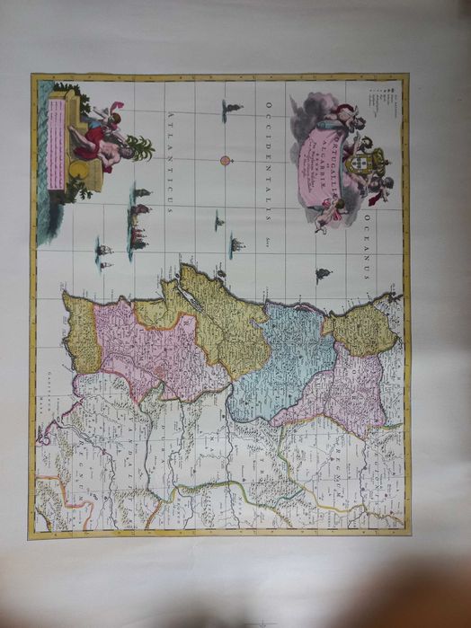 Mapa Antigo de Portugal