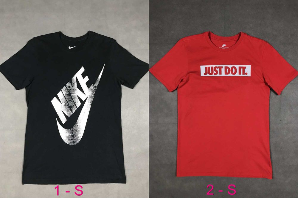 Футболка NIKE та Jordan - розмір - S - чоловіча.