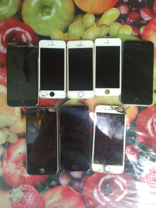 Запчасти iPhone 7-32 и на 5 и 6