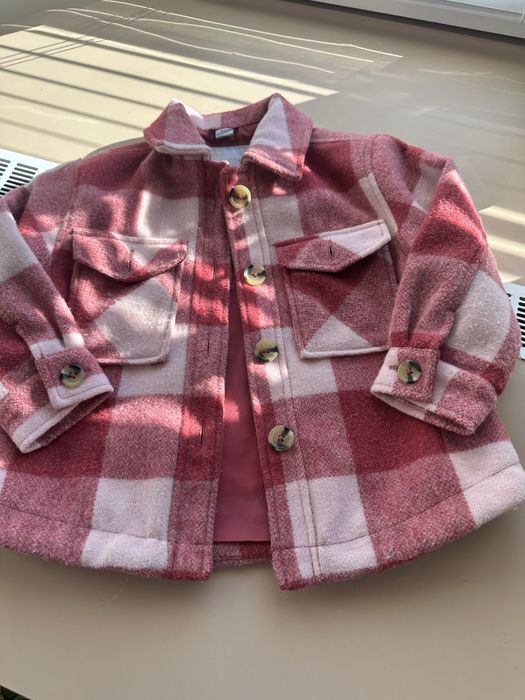 Пальто на дівчинку 110