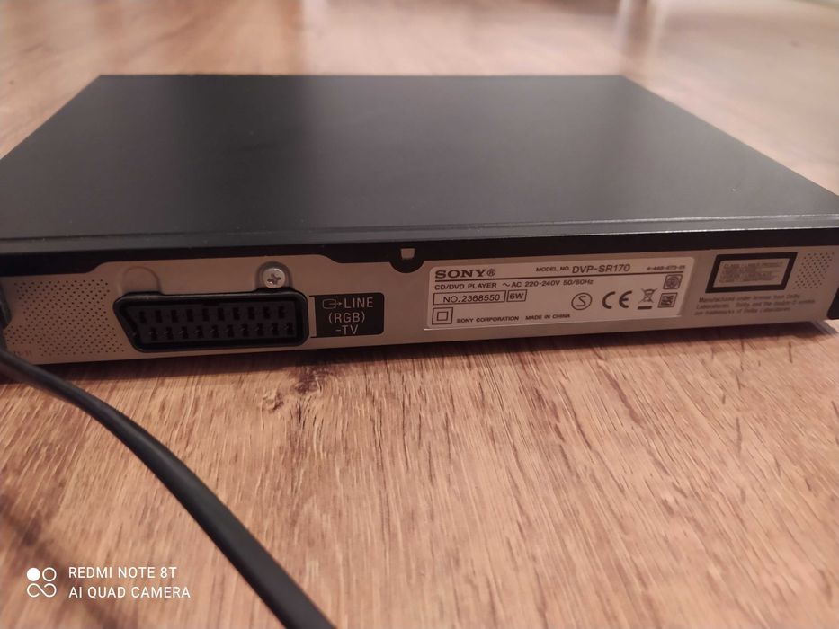 Dvd Sony DVP SR-170 używane sprawne
