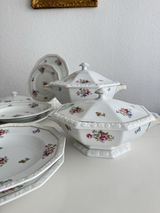 Serwis obiadowy Rosenthal Biała Maria Selb Germany
