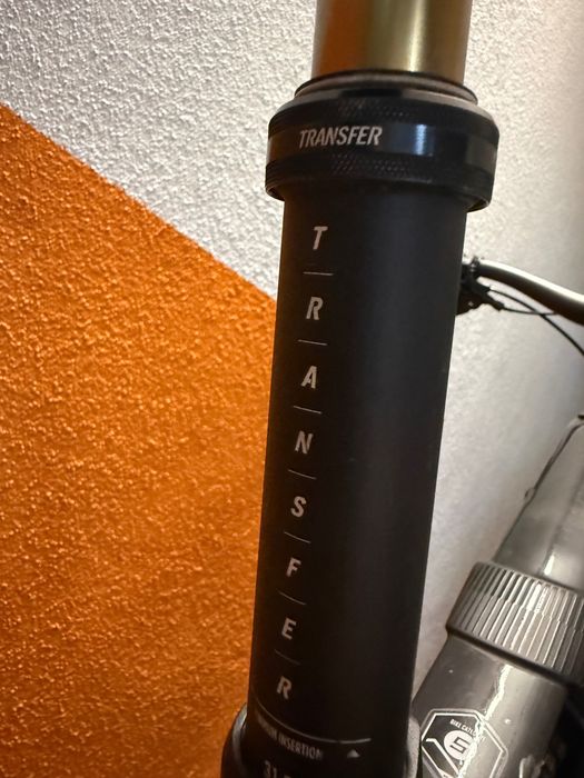 Vendo ou troco Transfer Fox Kashima 31.6  125mm