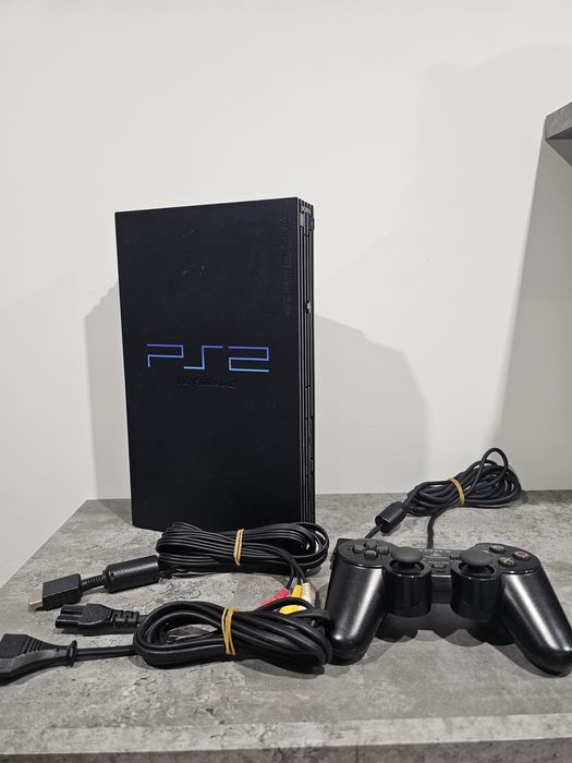 Ps2 + Comando + cabos