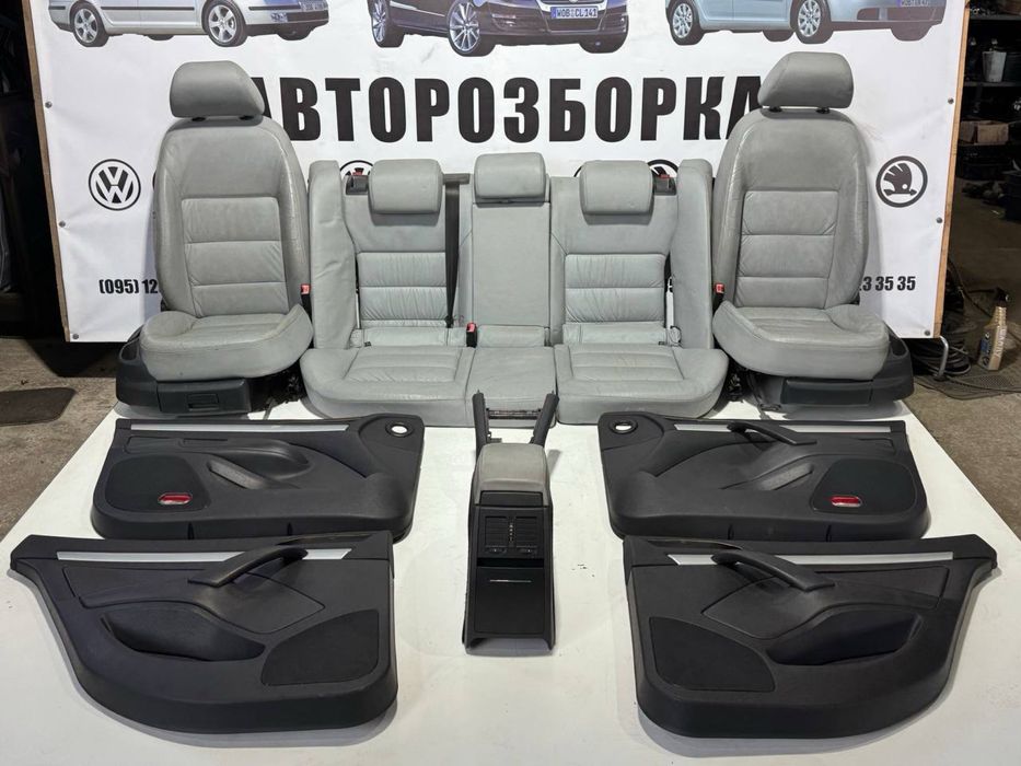Салон кожаный сиденья шкода а5 универсал лифтбек сидіння сидушки А5