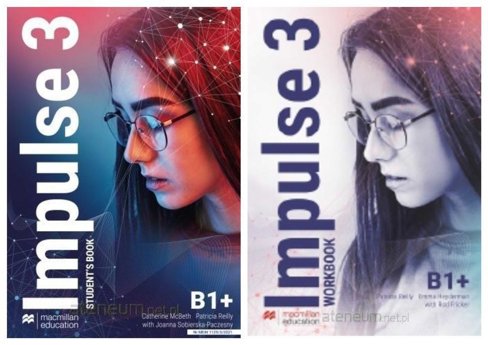 NOWE_ Impulse 3 B1+ MACMILLAN Podręcznik + Ćwiczenia
