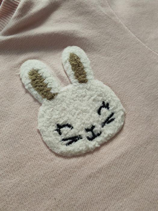 Bluza dziewczęca z króliczkiem HM