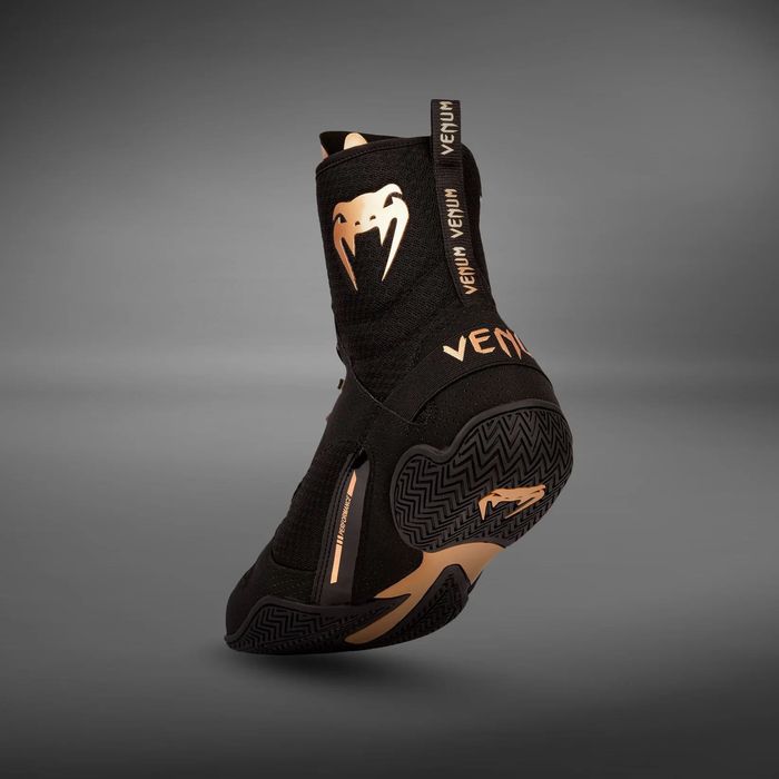 Боксерки Venum Elite Black/Bronze, 37р., оригінал