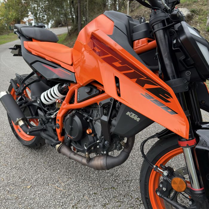 KTM Duke 390 | 2024 | 830 km | Nacional