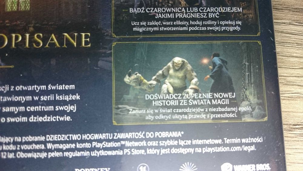 Hogwarts Legacy ps4 playstation 4 Dziedzictwo Hogwartu Harry Potter