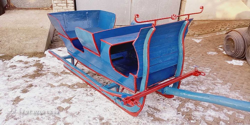 kon klacz sanie konne