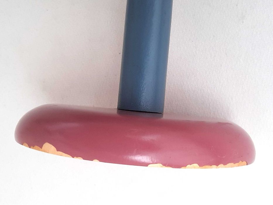 Stary drewniany świecznik - Szwecja