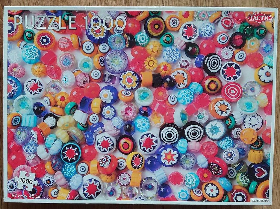 Puzzle Tactic 1000 - szklane kulki