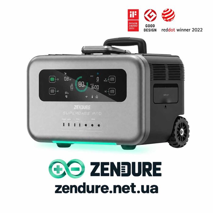 Зарядна станція 2 кВт Zendure SuperBase Pro 2000 2096 Вт·год аналог Ecoflow 2 квт