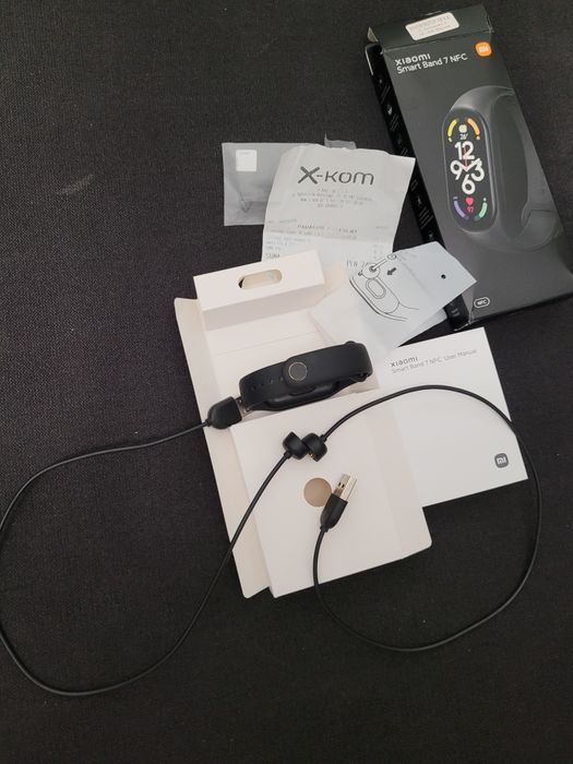 Xiaomi Smart Band 7 NFC – czarny
