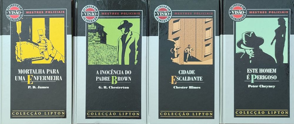Lote de 19 romances policiais (preço do lote)