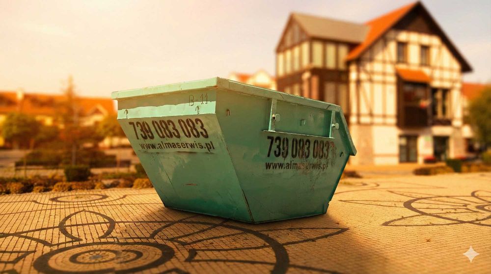 Wywóz ŚMIECI i gruzu WRONKI - tanie kontenery wszystkie rozmiary