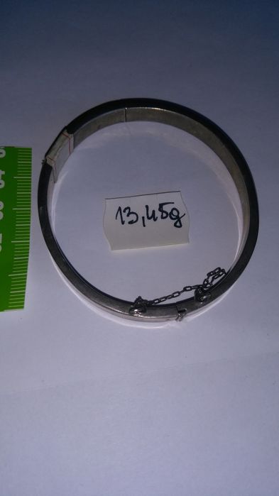 Bransoleta srebrna zamienię