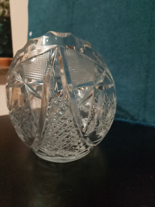 Vintage Kryształowa łódka styl boho