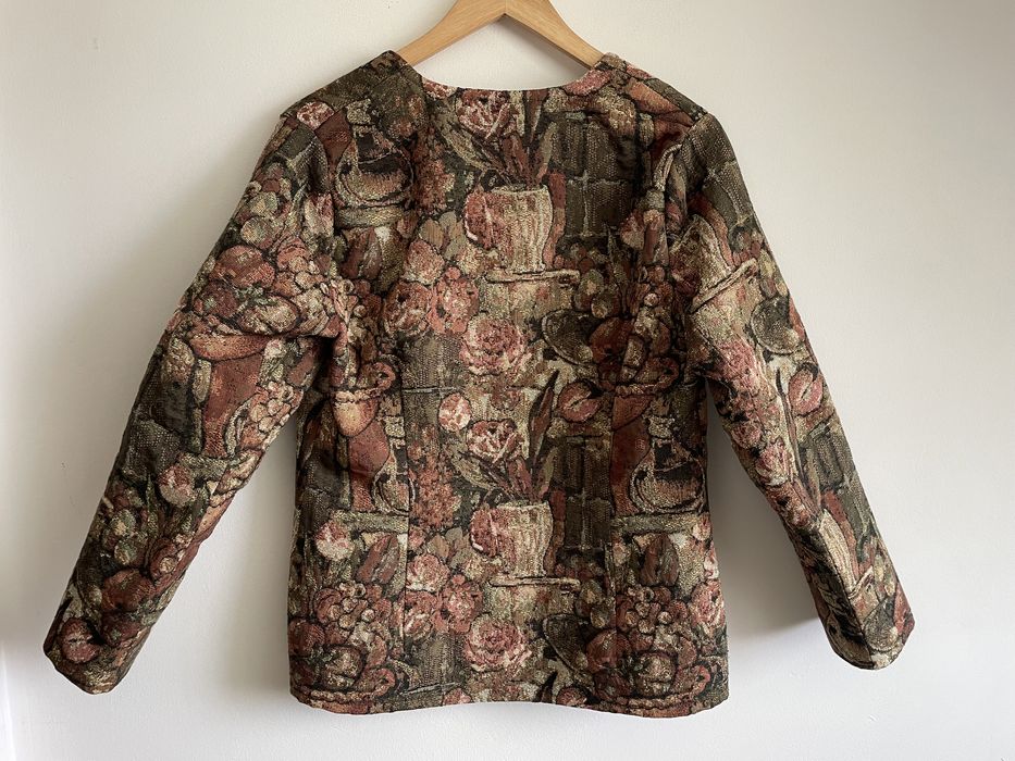 100% True Vintage żakardowy żakiet Mac Scott