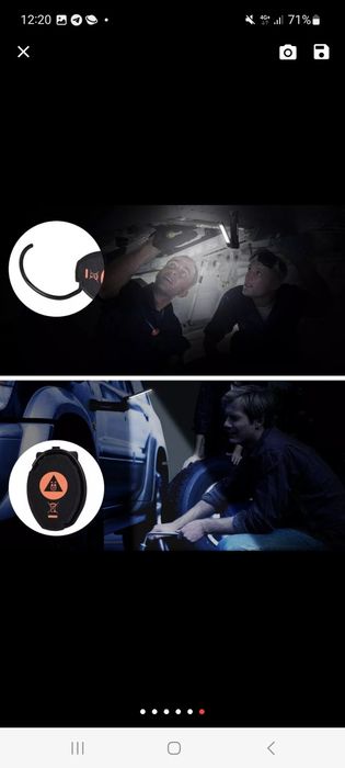 Светодиодный USB фонарик ZK-20 складной